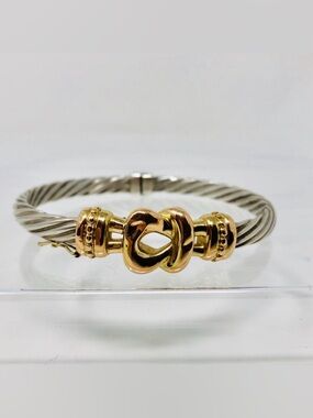 ALWAND VAHAN 14K & sterling silver bracelet
